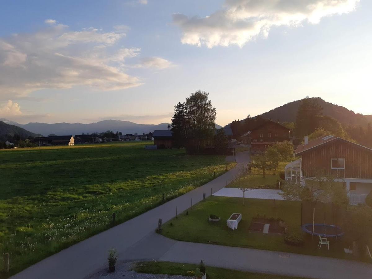 Ferienwohnung Gmeiner Hittisau Exterior foto