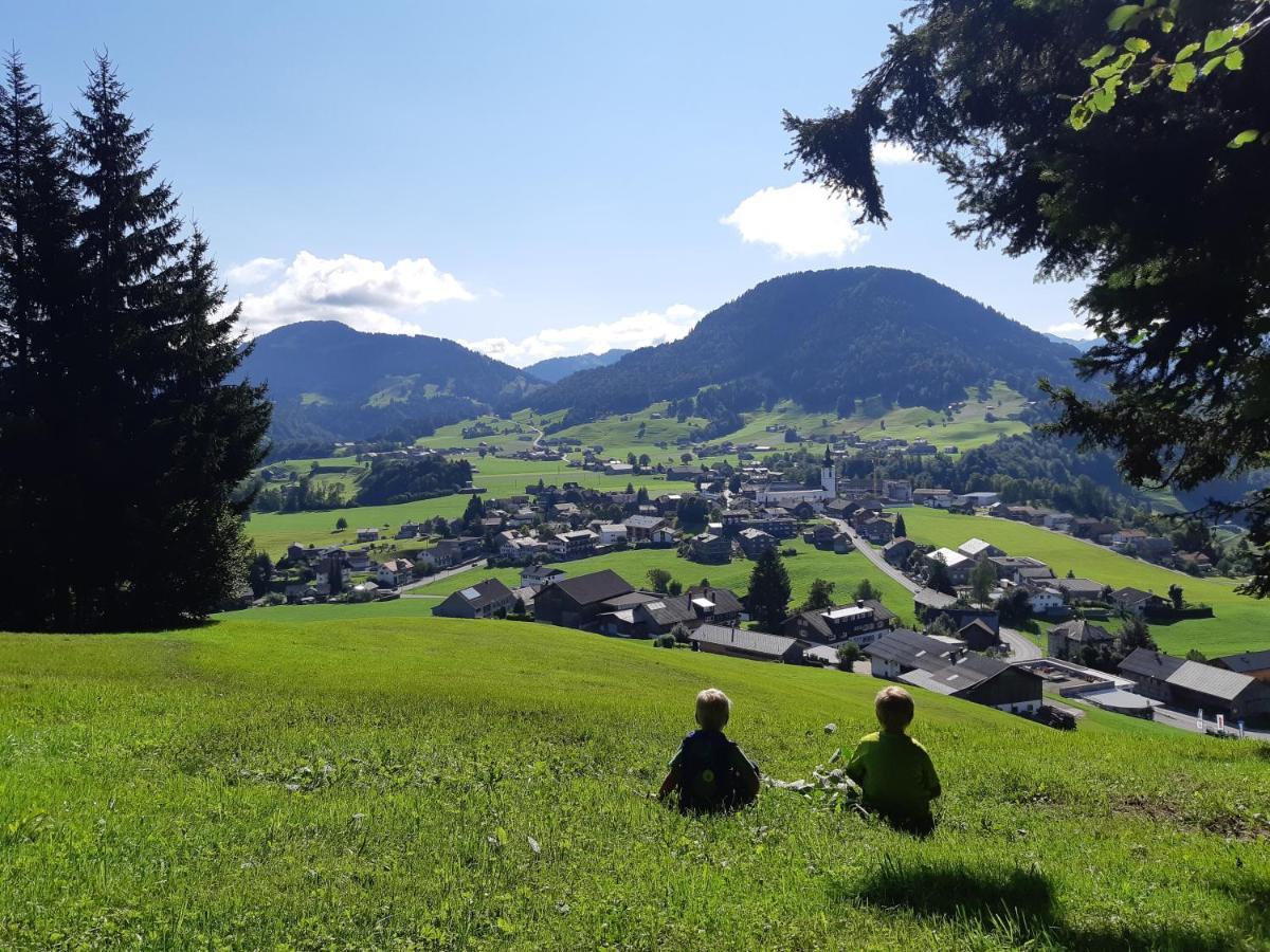 Ferienwohnung Gmeiner Hittisau Exterior foto